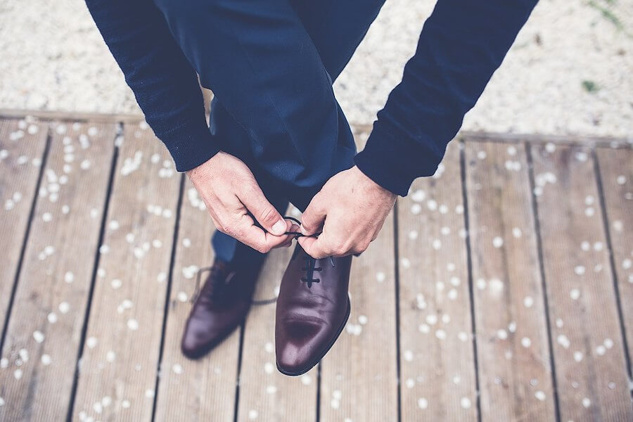 How To Lace Navy Dress Shoes
